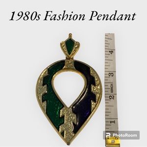 1980s/ 1990s Fashion Pendant